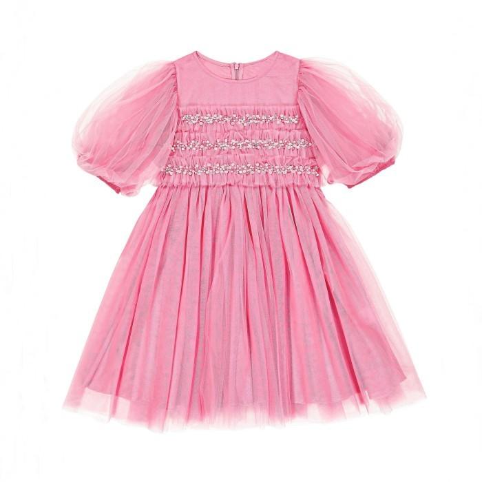 girls flower white dress