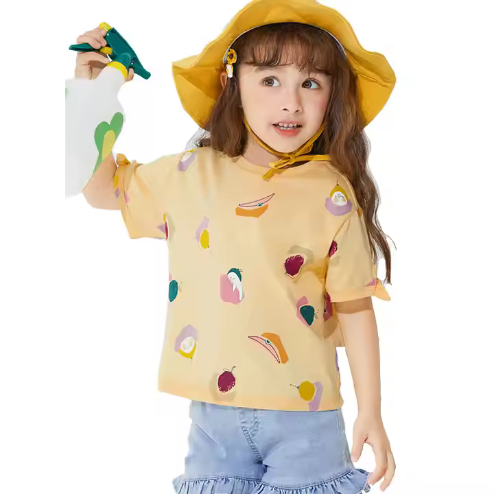 girls flower white dress