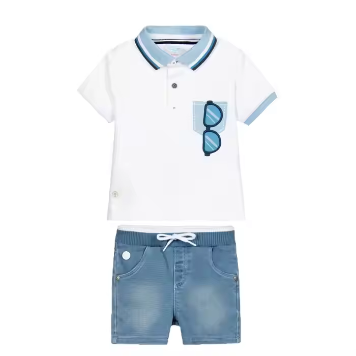 2024 Hot t Shirt for Boy Boys Clothing Sets 56 Years Child Children Clothing Sets
