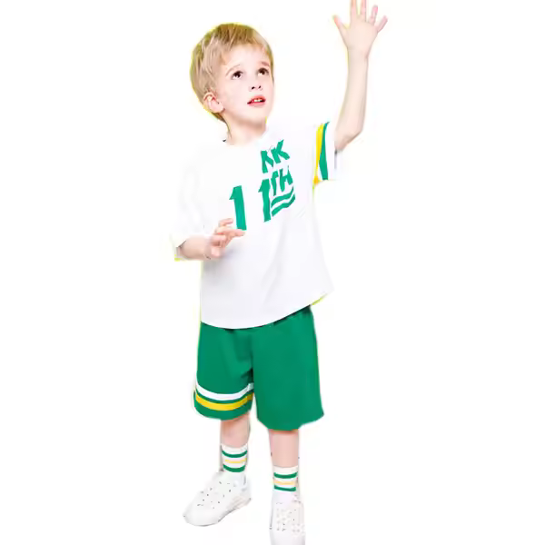 Casual Baby Clothing Sets for 4-Year-Olds Cute Child T-Shirt & Clothing OEM Service Available
