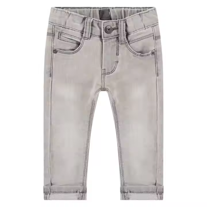 Children's Knitted Fabric Jeans Pants for Toddlers and Kids Boy's Clothing