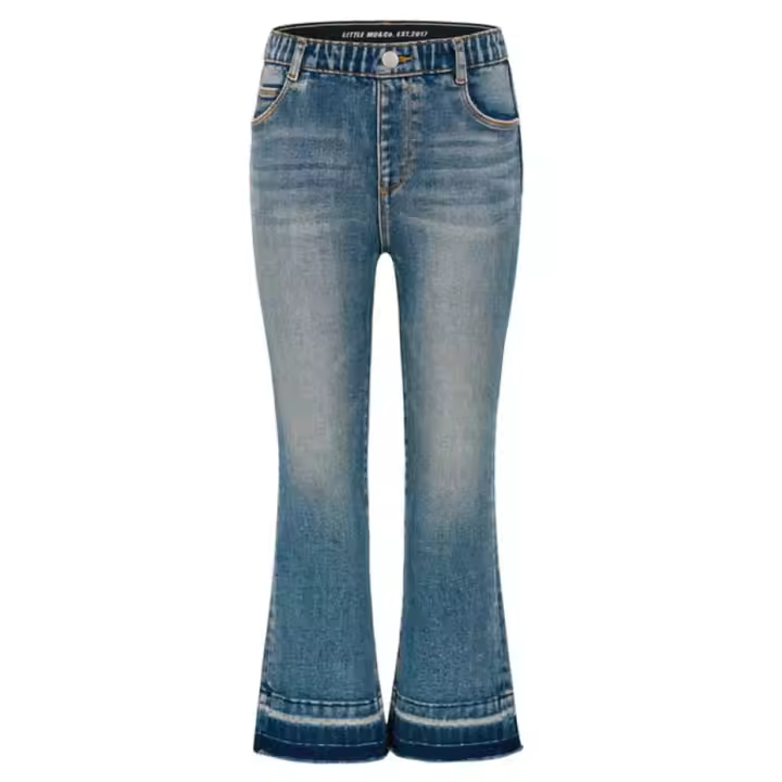 13-Year-Old Girl Knitted Jean Pants for Kids Children's Toddler Boys Jeans Pants