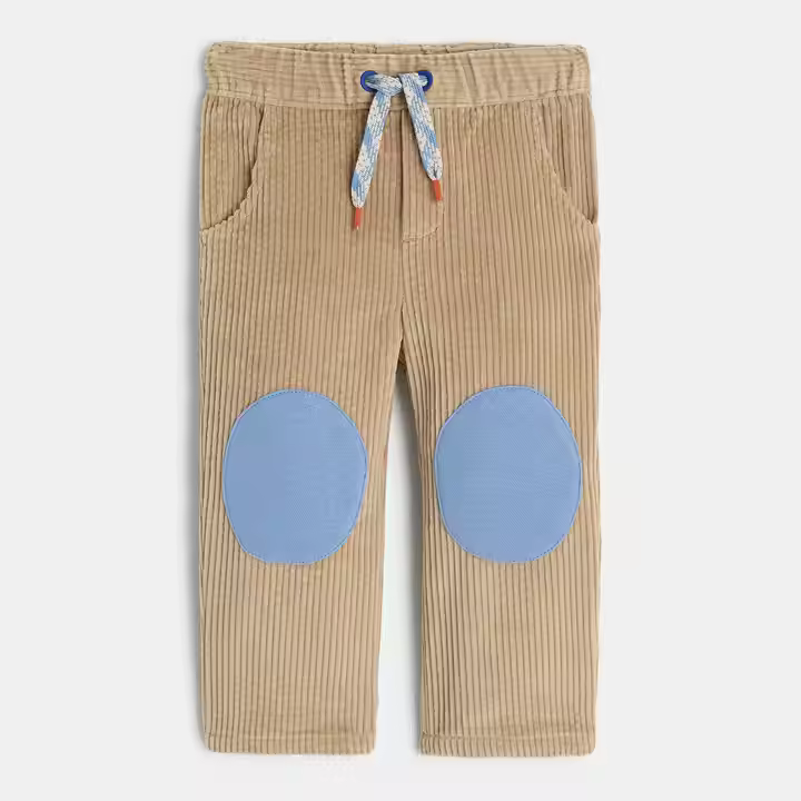 Autumn Winter New Corduroy Kids Pants Warm and Thickened Plus Velvet Thickened Children Cotton Pants Boys Pants&trousers