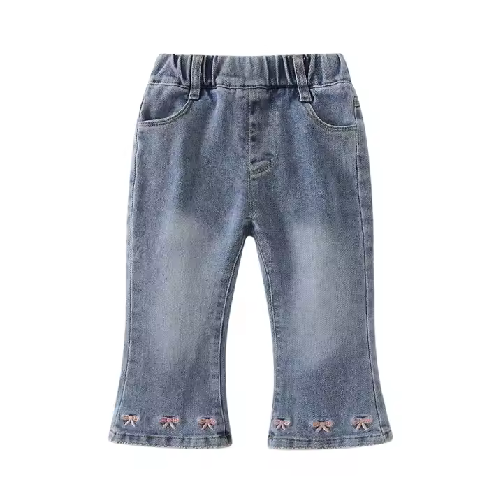 Casual Denim Pants for Kids Boys Aged 10 Breathable Jeans With Solid Pattern Kids Jean Pants at Price De10 Years