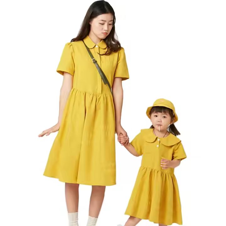 girls flower white dress
