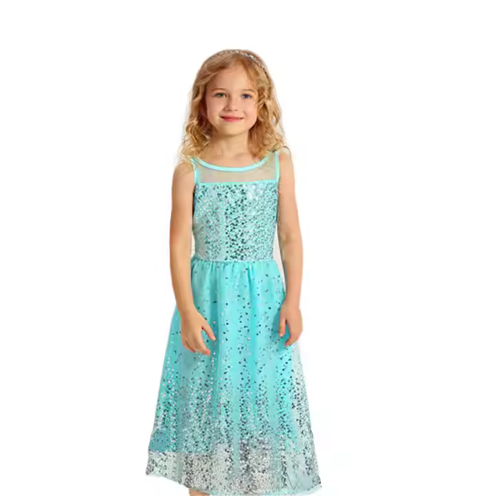 girls flower white dress