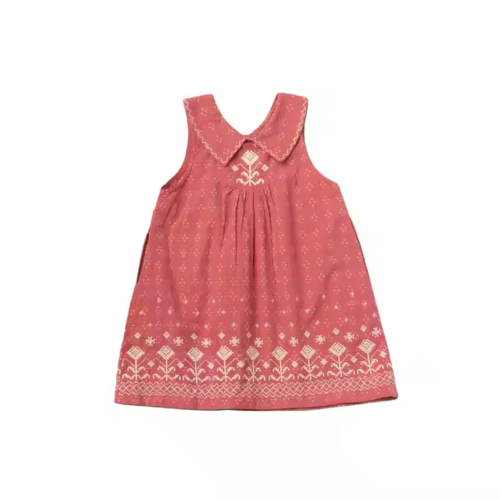 girls flower white dress