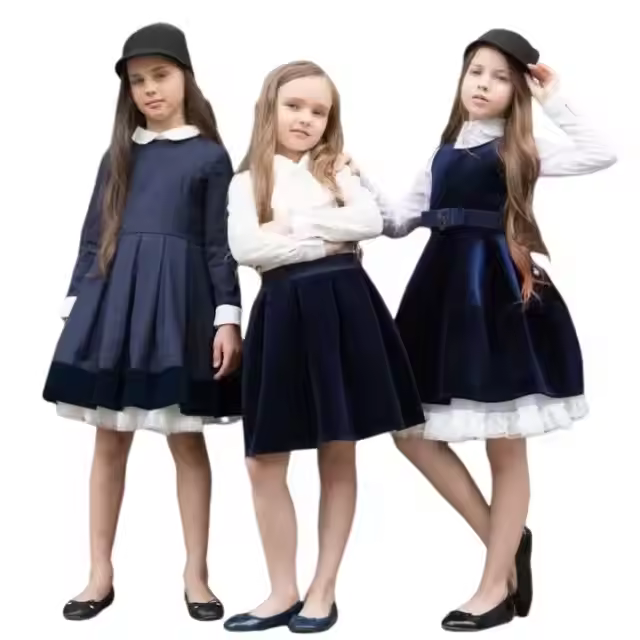 girls flower white dress