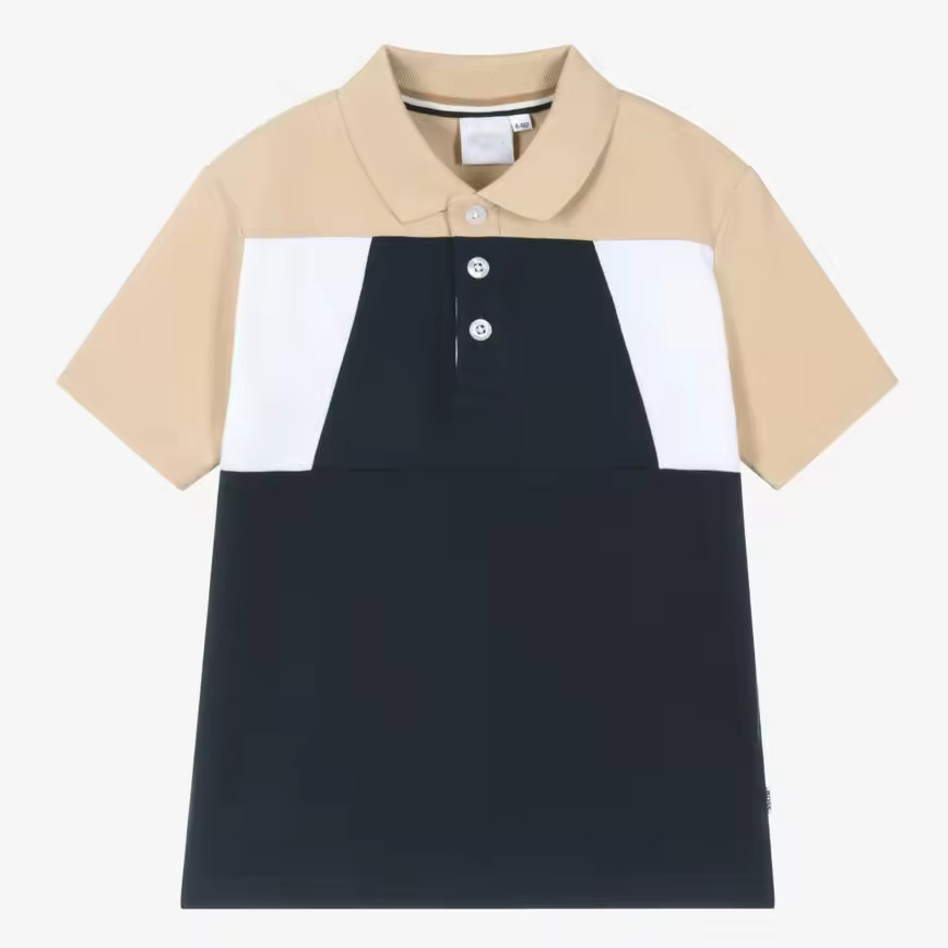 Custom 100% Pique Cotton Boys Polo Shirt Summer Children's Clothing-T-Shirts & Polo Shirts Factory Direct