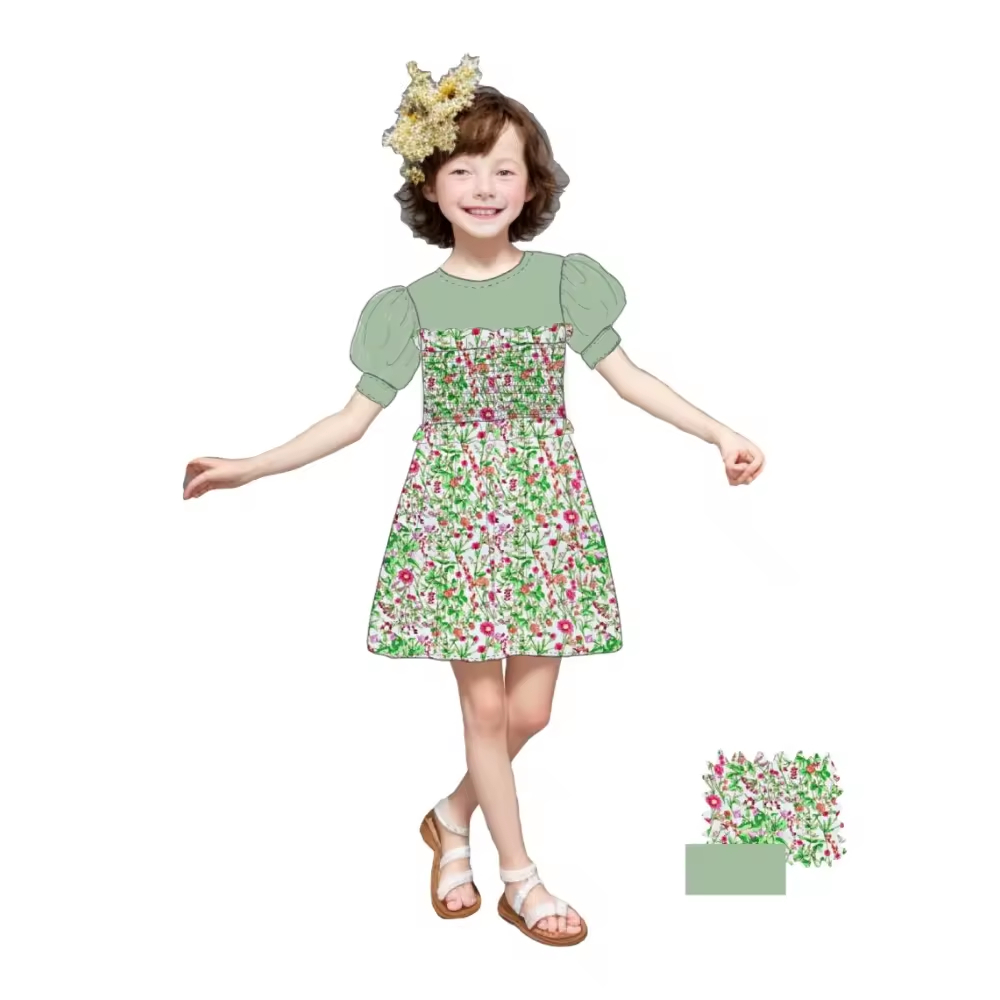 Baby Clothes Girl Dress Casual Dresses for Kids Classic Dress for Girls