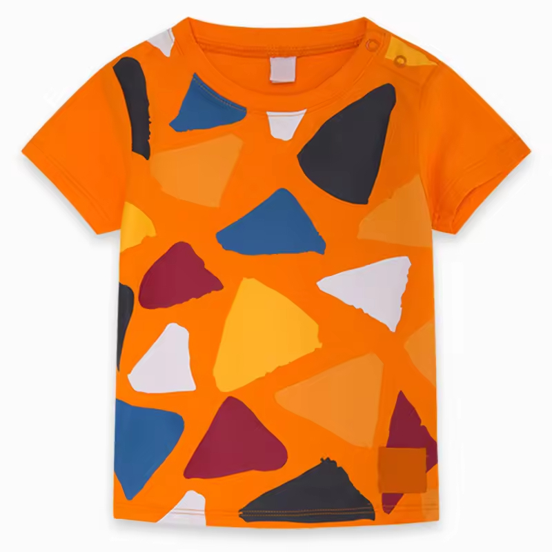 High Quality Kids Jersey Fabric Casual Tee Shirt Boys High Quality Cotton Casual Jersey Tee Shirt