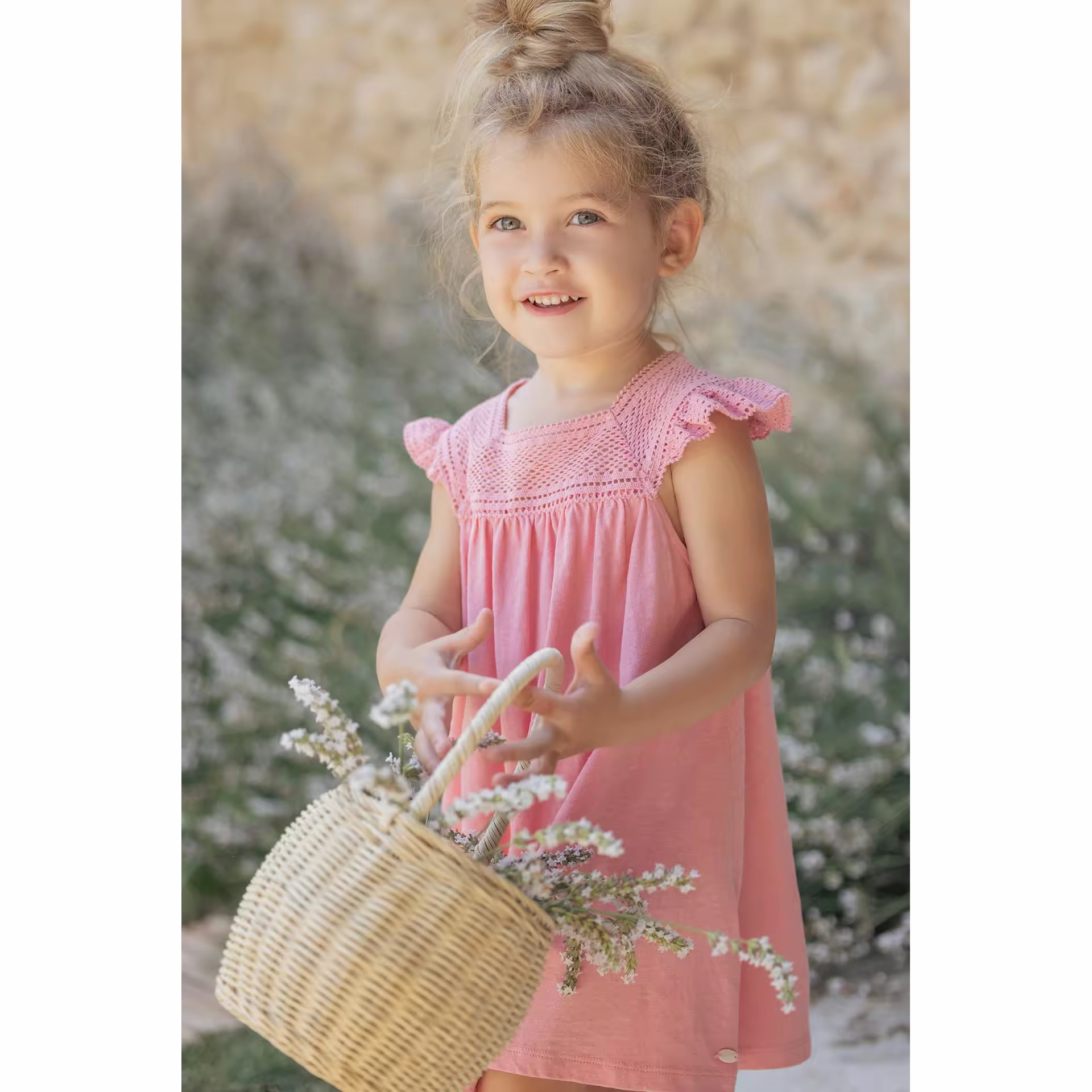 Cute and Comfortable Ruffle Sleeve Toddler Girls Dress for 6 Year Olds for Children's Everyday Wear