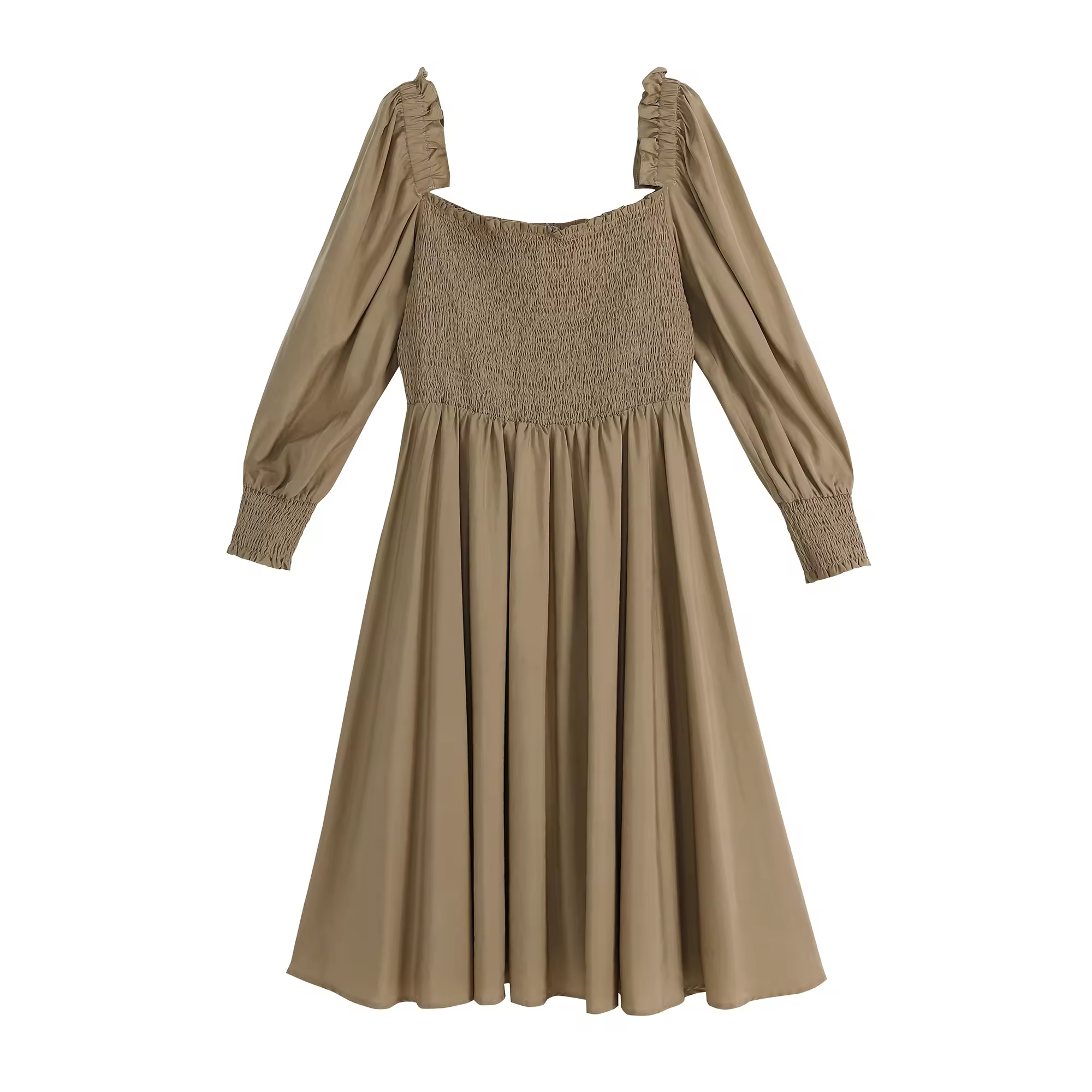 Guangzhou Supplier Customized Kids Adults Clothing Latest Designer Teen Dresses Girls Women Smocking Dresses