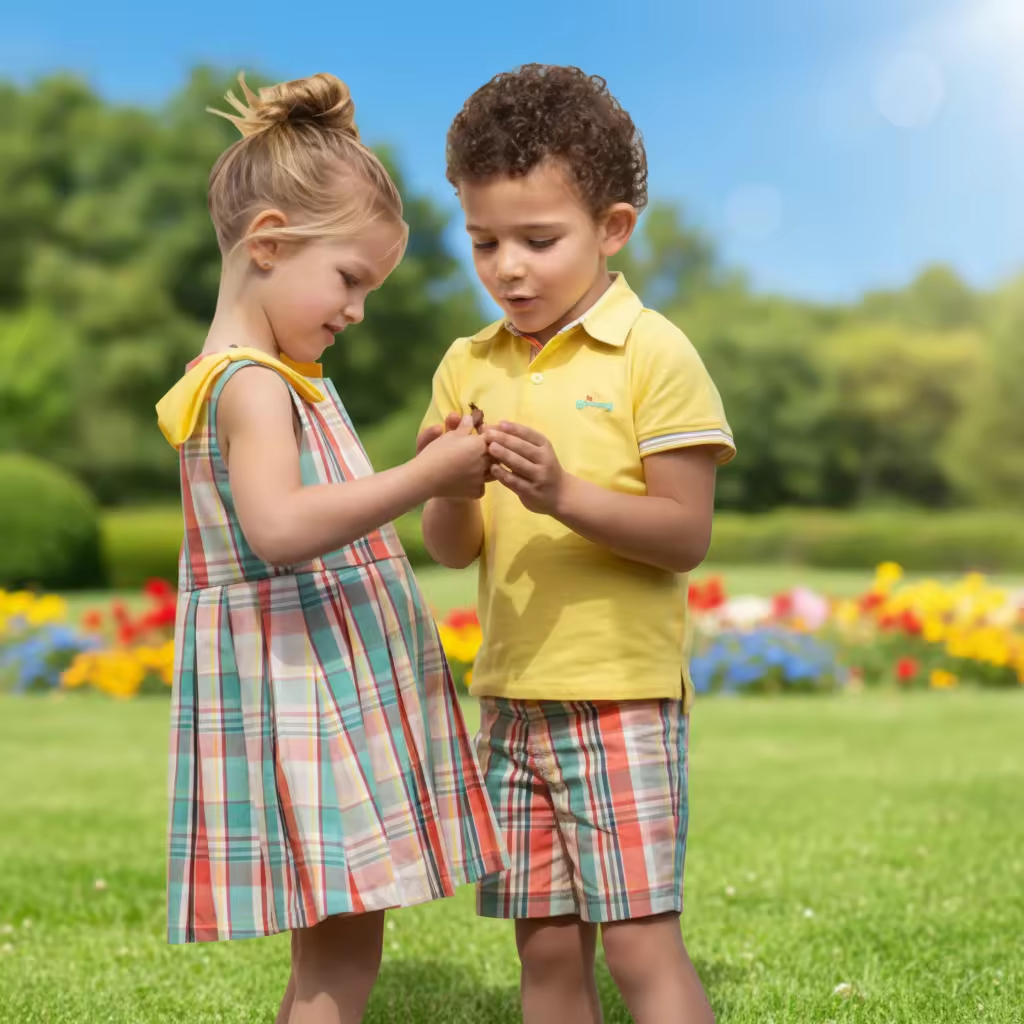 Baby girls cotton romper